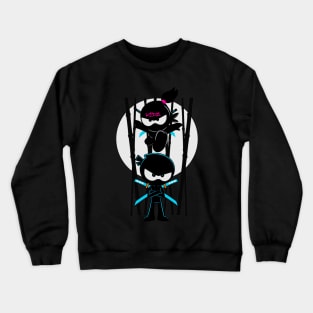 ninja kidz couple Crewneck Sweatshirt